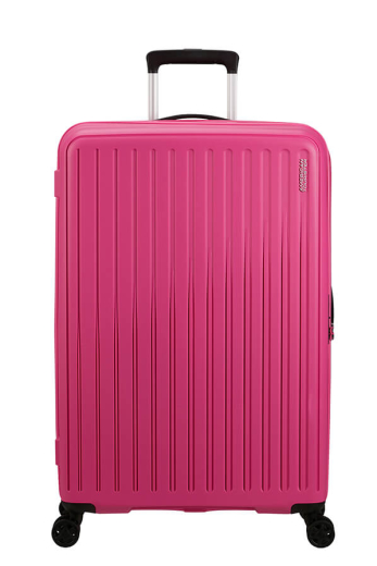 Mala de Viagem Grande 77cm 4 Rodas Rosa Havaiano - MISSCATH