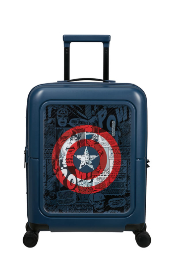 Mala de Cabine 55cm Expansível 4 Rodas Marvel Escudo Capitão América