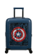 Mala de Cabine 55cm Expansível 4 Rodas Marvel Escudo Capitão América - MISSCATH