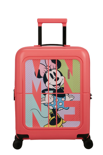 Mala de Cabine 55cm Expansível 4 Rodas Disney Minnie Pop Letras