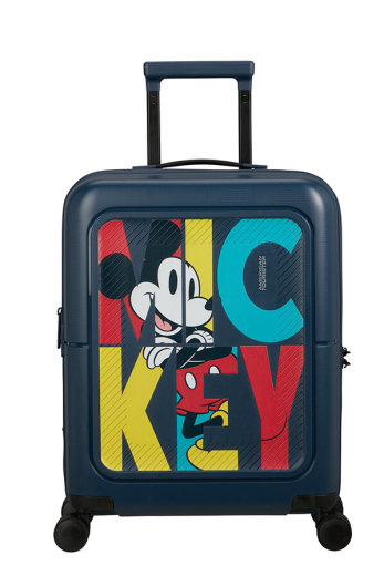 Mala de Cabine 55cm Expansível 4 Rodas Disney Mickey Pop Letras - MISSCATH