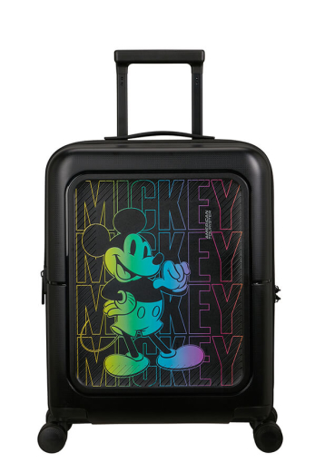 Mala de Cabine 55cm Expansível 4 Rodas Disney Mickey Neon Gradiente