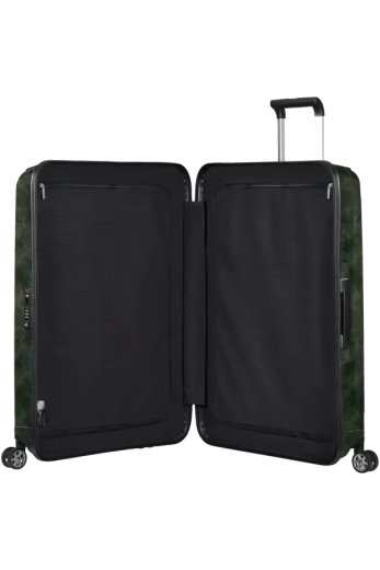 Mala de Viagem Extragrande 81cm 4 Rodas Camuflado Verde