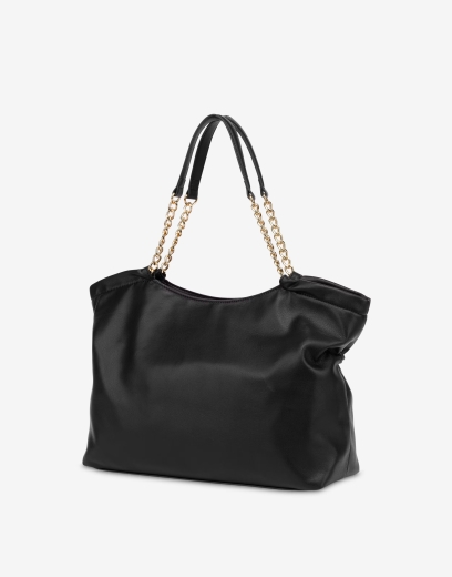 Mala Shopper Hearts Preta