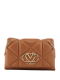 Mala Ombro Logo Plaque Quilted Castanha