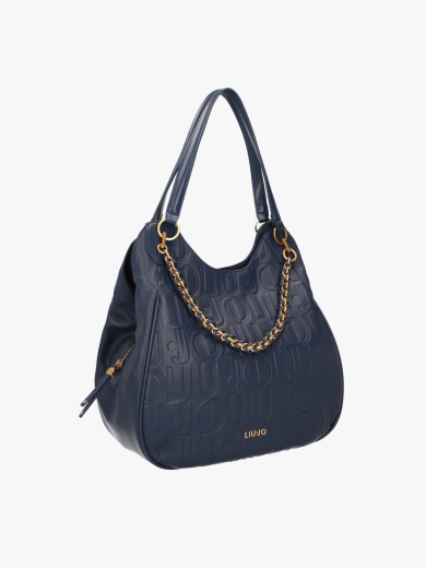 Mala Ombro Satchel Azul