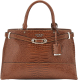 Mala de Mão Silvye Luxury Satchel Castanha - Guess | Mala de Mão Silvye Luxury Satchel Castanha | MISSCATH