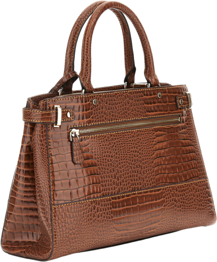 Mala de Mão Silvye Luxury Satchel Castanha