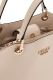 Mala de Mão Eco Evaine Satchel Creme - Guess | Mala de Mão Eco Evaine Satchel Creme | MISSCATH