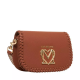 Mala de Ombro Braided Castanha - Love Moschino | Mala de Ombro Braided Castanha | MissCath