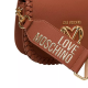 Mala de Ombro Braided Castanha - Love Moschino | Mala de Ombro Braided Castanha | MissCath