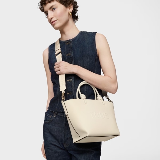 Mala Shopper Pequena La Rue New Bege