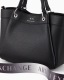 Mala Shopper Armani Exchange Preta - Armani Exchange | Mala Shopper Armani Exchange Preta | Misscath