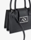 Mala Shopper Pequena Fibbia Preta - Armani Exchange | Mala Shopper Pequena Fibbia Preta | Misscath