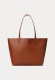 Mala Shopper de Senhora Castanha/Laranja - Ralph Lauren | Reversível Mala Shopper de Senhora Castanha/Laranja