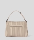 Mala Tote KUSHION FOLDED Bege - Karl Lagerfeld |Mala Tote KUSHION FOLDED Bege