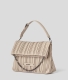 Mala Tote KUSHION FOLDED Bege - Karl Lagerfeld |Mala Tote KUSHION FOLDED Bege